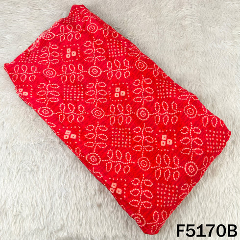 Digital Print Viscose Crepe Fabric  - F5170